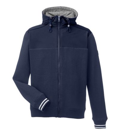 Nautica Men's Navigator Fleece Hooded Full-Zip Jacket N17582