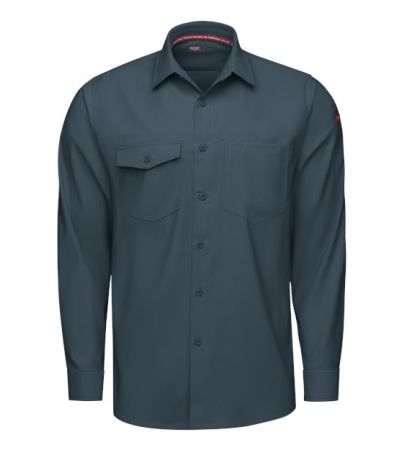Red Kap Men's Tall Cooling Long Sleeve Work Shirt TSM4T