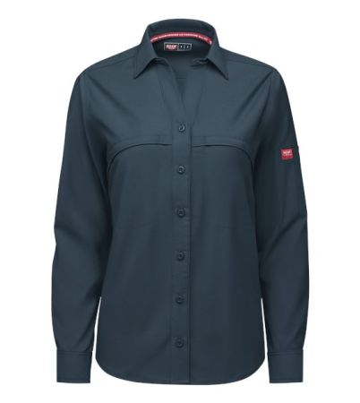 Red Kap Women's Cooling Long Sleeve Work Shirt TSW3
