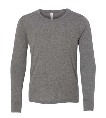 BELLA + CANVAS Youth Triblend Long Sleeve Tee 3513Y
