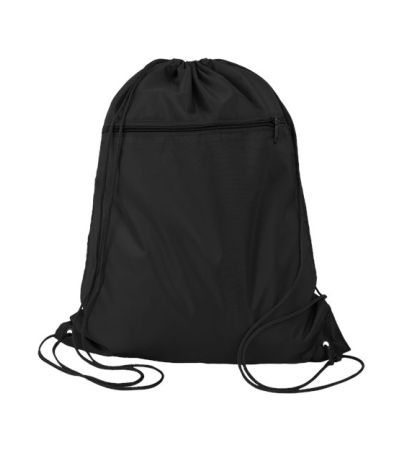 Q-Tees Polyester Drawstring Backpack Q135200
