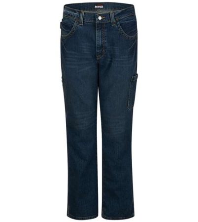 Bulwark Men's Stretch Denim Dungaree Jeans PSJ6