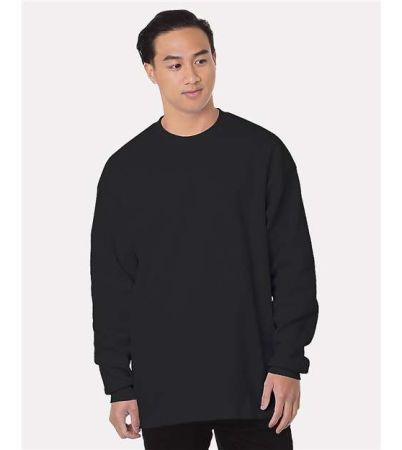 Bayside Men's USA-Made Heavyweight Waffle Knit Thermal 8205B