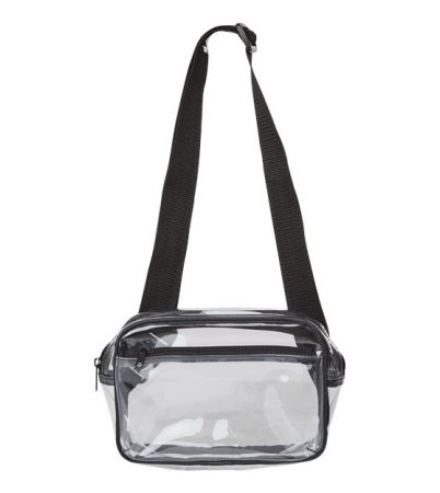 Liberty Bags Clear Stadium 2-Pocket Fanny Pack/Crossbody Bag 5778