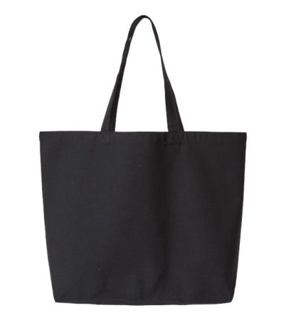 OAD Jumbo Recycled Midweight Gusseted Canvas Tote 108R
