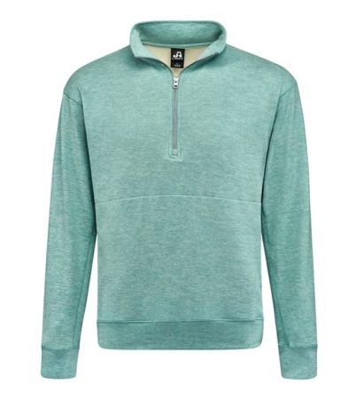 J. America Unisex Electric Fleece Quarter-Zip Sweatshirt 8741