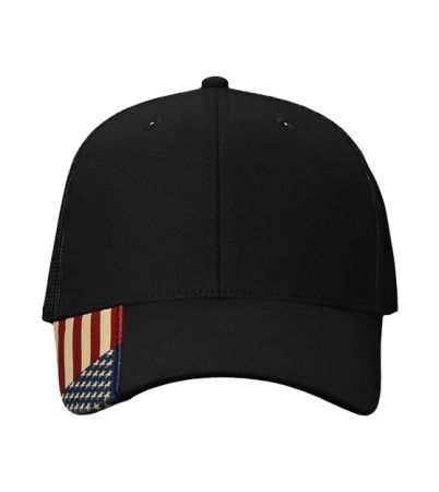 Kati USA Flag Mesh Cap AM350M