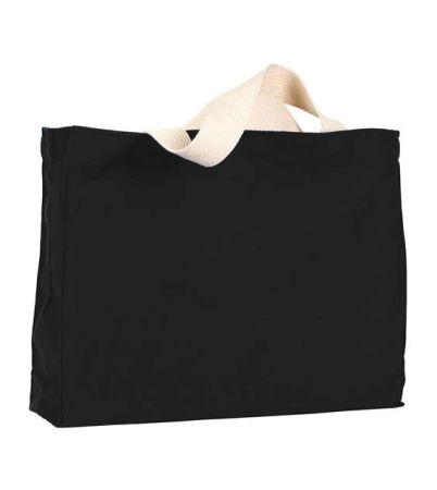 Bayside USA-Made Canvas Medium Gusset Tote Bag BA750