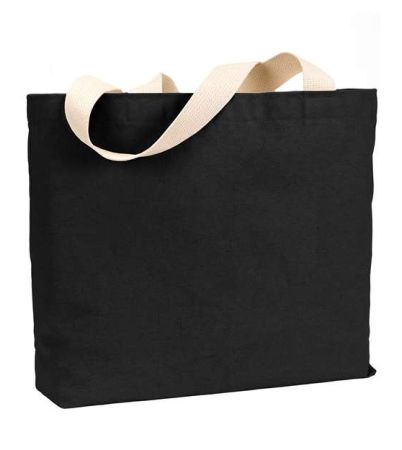 Bayside USA-Made Canvas Jumbo Tote Bag BS600