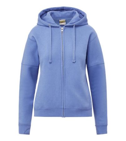 MV Sport Women's Vintage Fleece Hooded Full-Zip Sweatshirt W25165