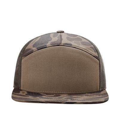 Richardson Printed Seven-Panel Trucker Cap 168P