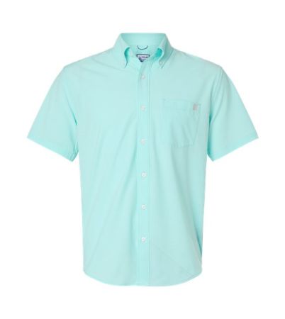 HUK Men's Kona Short Sleeve Solid Shirt H150154