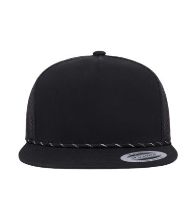 YP Classics Classic Five-Panel Trucker Rope Cap 6006BD