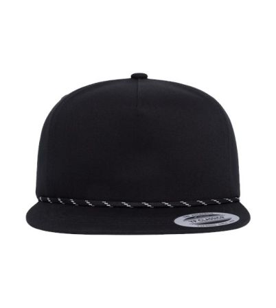 YP Classics Lightly Structured Five-Panel Rope Cap 6502BD