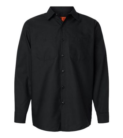 Red Kap Men's Industrial Long Sleeve Work Shirt SP14