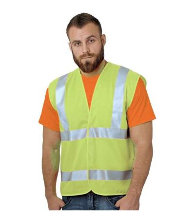 Bayside Unisex USA-Made Economy Class 2 ANSI Vest 3789