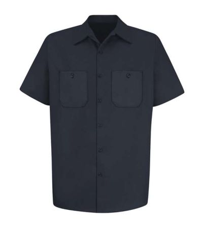 Red Kap Men's Cotton Short Sleeve Uniform Shirt SC40