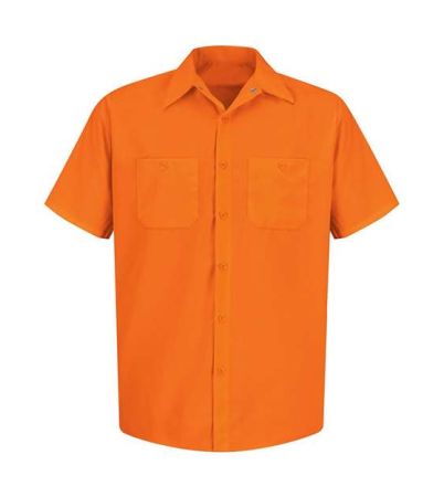 Red Kap Men's Enhanced Visibility Short Sleeve Work Shirt SS24