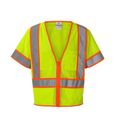 Kishigo Unisex Ultra-Cool™ Six-Pocket Mesh Surveyor’s Vest 1242-1243