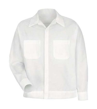 Red Kap Men's Button-Front Shirt Jacket SP35