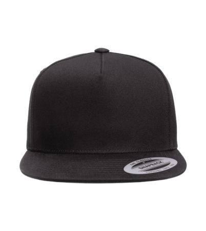 YP Classics Five-Panel Cotton Twill Snapback Cap 6007