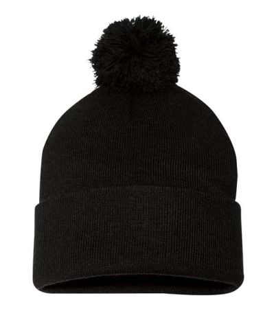 Sportsman 12" Pom-Pom Cuffed Beanie SP15
