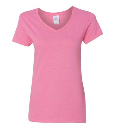 Gildan Women's Heavy Cotton™ V-Neck T-Shirt 5V00L