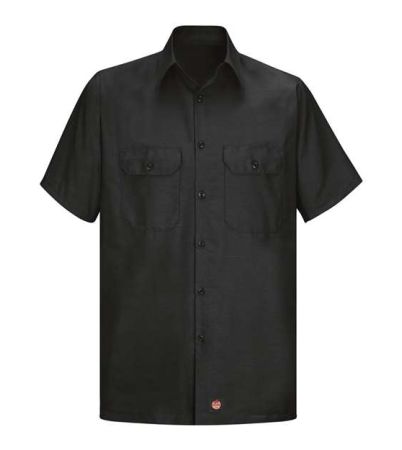Red Kap Men's Ripstop Short Sleeve Work Shirt SY60