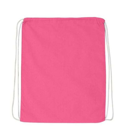 Q-Tees Economical Cotton Drawstring Bag Q4500