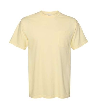 Comfort Colors Unisex Garment-Dyed Heavyweight Pocket T-Shirt 6030