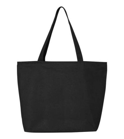 Q-Tees 25L Zippered Tote Q611