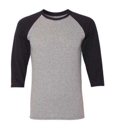 JERZEES Unisex Triblend Three-Quarter Raglan Baseball T-Shirt 601RR