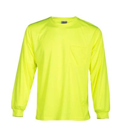 Kishigo Unisex Microfiber Polyester Long Sleeve T-Shirt 9122-9123