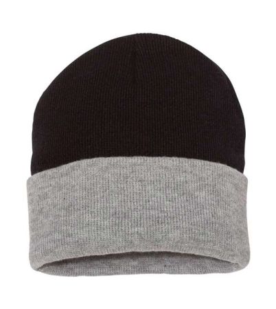 Sportsman 12" Color Blocked Cuffed Beanie SP12T