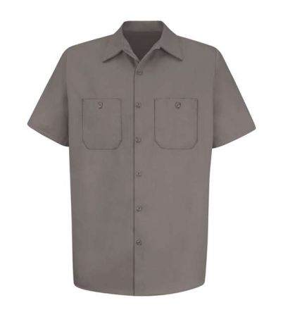 Red Kap Men's Tall Cotton Short Sleeve Uniform Shirt SC40T