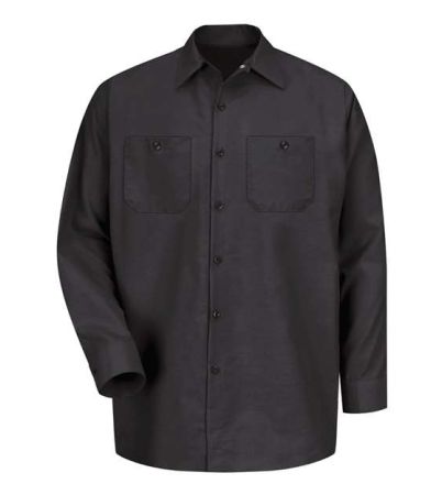 Red Kap Men's Tall Industrial Long Sleeve Work Shirt SP14T