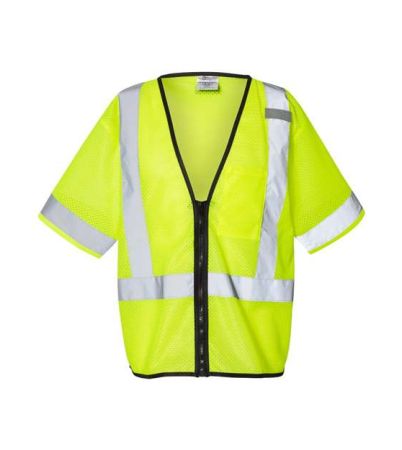 Kishigo Unisex Economy Single Pocket Zipper Vest 1567-1568