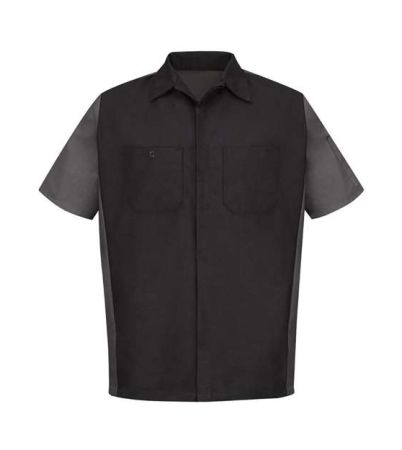 Red Kap Men's Tall Short Sleeve Automotive Crew Shirt SY20T