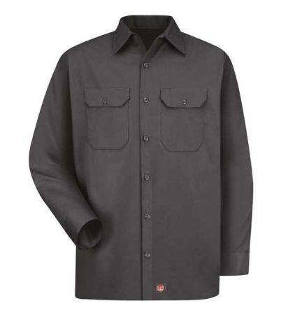 Red Kap Men's Tall Utility Long Sleeve Work Shirt ST52T
