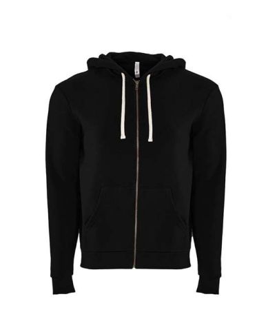 Next Level Unisex Santa Barbara Full-Zip Hooded Sweatshirt 9602