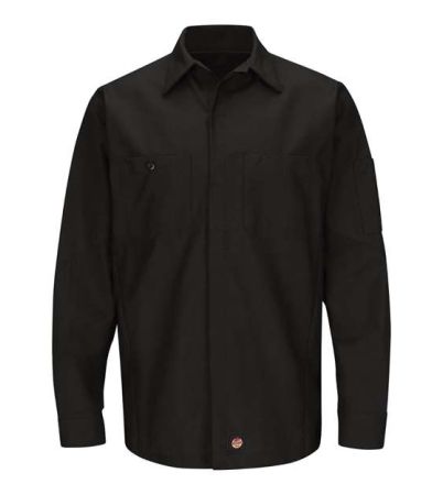 Red Kap Men's Long Sleeve Automotive Crew Shirt SY10