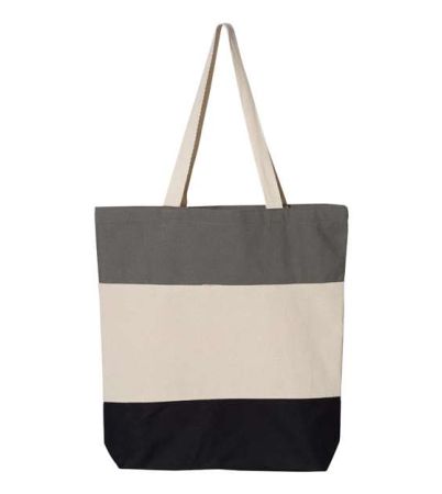 Q-Tees 11L Tri-Color Tote Q125900