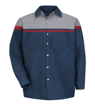 Red Kap Men's Performance Tech Long Sleeve Shirt SP14AC