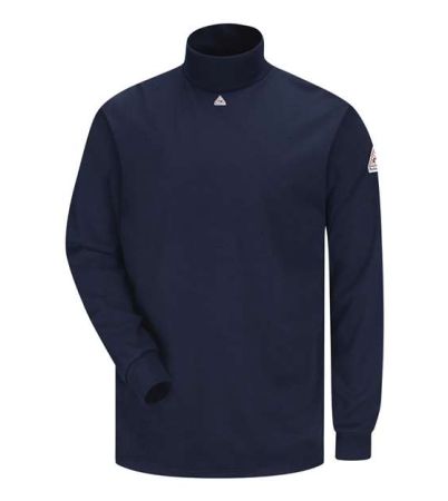 Bulwark Men's Tagless Mock TurtleNeck - EXCEL FR SEK2