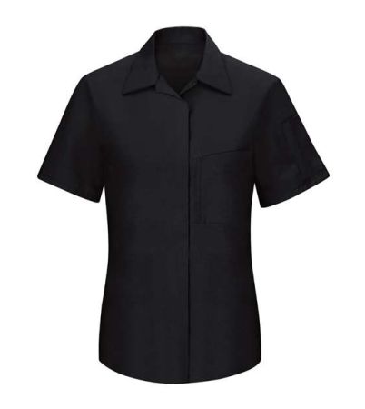 Red Kap Women's Performance Plus Short Sleeve Shop Shirt with Oilblok Technology SY41
