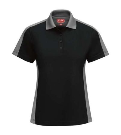 Red Kap Women's Performance Knit Two-Tone Polo SK53