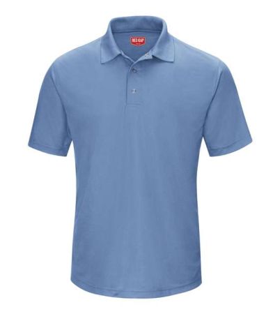 Red Kap Men's Performance Knit Gripper-Front Polo SK74