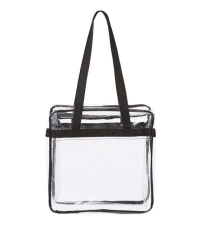 OAD OAD Clear Tote with Zippered Top OAD5005