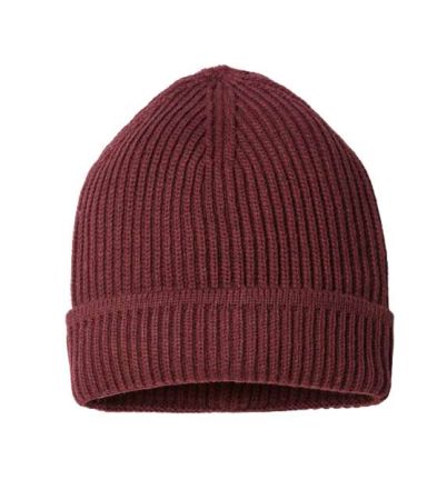 Atlantis Headwear Sustainable Finish Edge Cuffed Beanie MAPLE