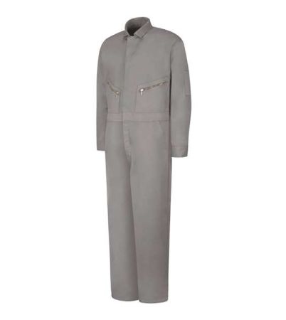 Red Kap Men's Extended Sizes Zip-Front Cotton Coverall CC18EXT